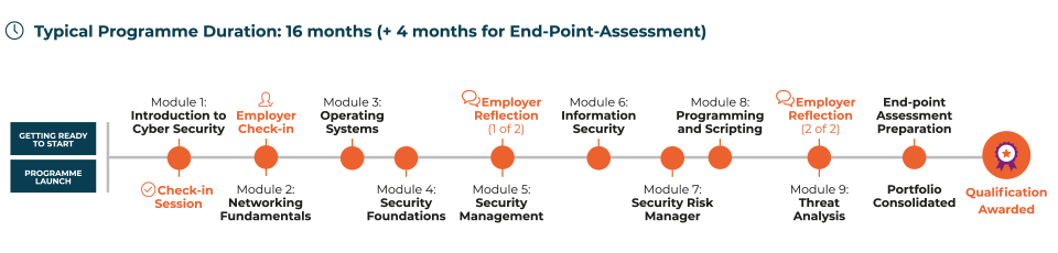 The Cyber Security Risk Analyst Level 4 program