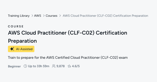 AWS Cloud Practitioner (CLF-C02) 