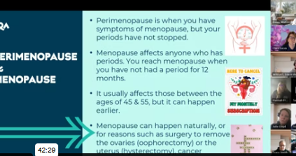 Neurodiversity and menopause - live session