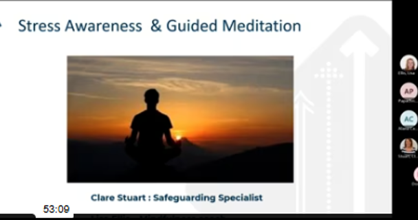 Stress awareness month - guided meditation