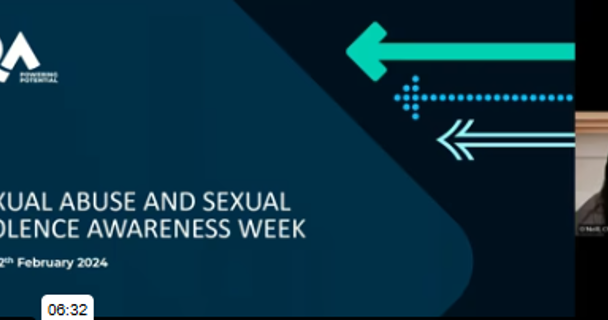 Sexual abuse and violence awareness week